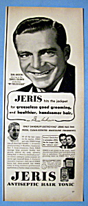 Vintage Ad: 1950 Jeris Hair Tonic W/ Dana Andrews