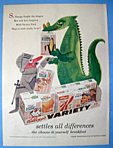 Vintage Ad: 1958 Kellogg's Variety Pack (Image1)