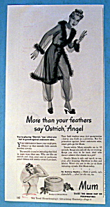Vintage Ad: 1946 Mum