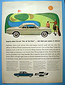 Vintage Ad: 1960 Corvair