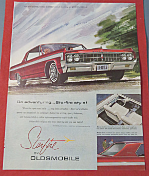 1962 Oldsmobile Automobile With The Starfire