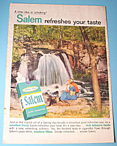 Vintage Ad: 1957 Salem Cigarettes