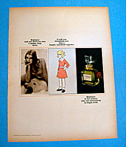 Vintage Ad: 1965 Replique Perfume