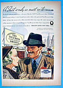 Vintage Ad: 1937 Van Heusen Collar Attached Shirts