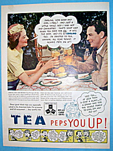 Vintage Ad: 1939 Tea