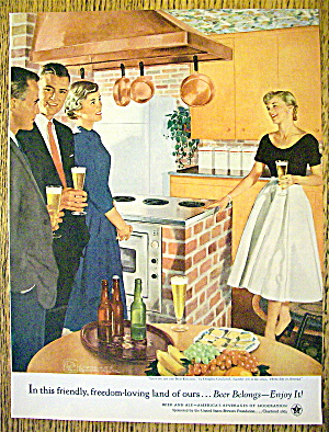 1955 Beer Belongs w/Showing Off The New Kitchen         (Image1)