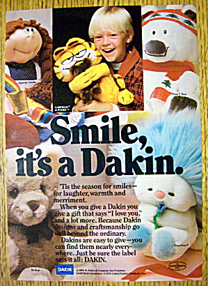 1984 Dakin Stuffed Toy with Garfield & Pooky (Image1)