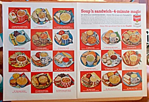 1964 Campbell's Soup with Soup and Sandwich  (Image1)