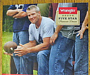 2010 Wrangler Jeans With Football's Brett Favre