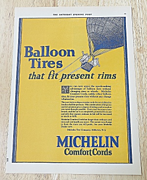 1924 Michelin Tires With Balloon Tires (Image1)