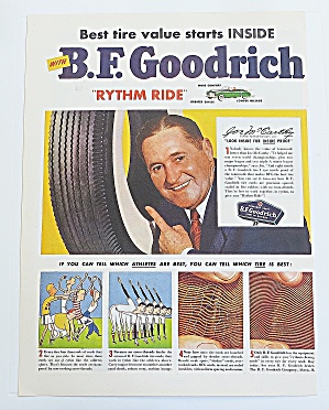 1950 B. F. Goodrich Ryhthm Ride With Joe Mccarthy