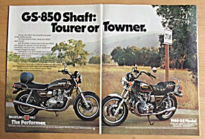 1980 Suzuki Motorcycle with GS 850 Shaft Motorcycle (Image1)