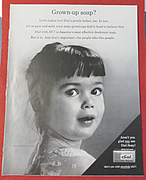 1962 Dial Soap With Little Girl Smiling