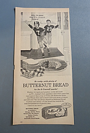 1959 Butternut Bread With 2 Boys Coming Home For Lunch