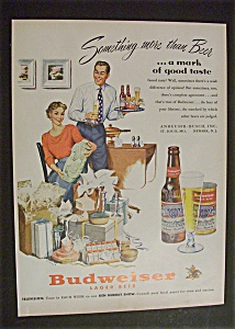 1951 Budweiser Beer