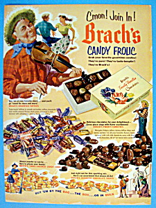 1952 Brach's Candy with Man Playing Violin (Image1)