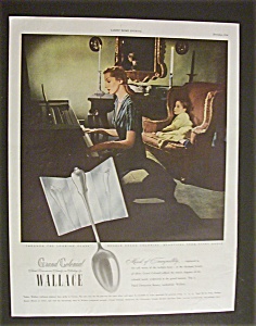 1944 Wallace Sterling with Woman Playing A Piano  (Image1)