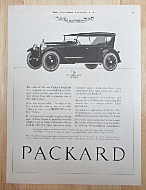 1922 Packard Automobile with the Single Six Sport  (Image1)