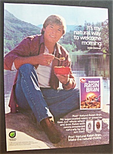 Vintage Ad: 1986 Post Raisin Bran With John Denver