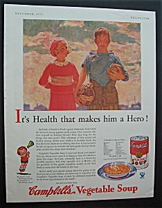 1933 Campbell's Vegetable Soup