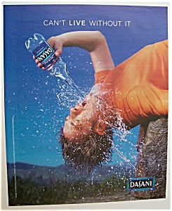 2003 Dasani Bottled Water