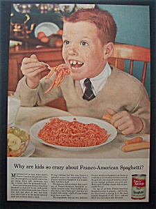 1953 Franco American Spaghetti