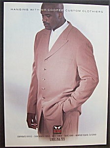Vintage Ad: 2001 Mr. Cooper Clothier W/shaquille O'neal