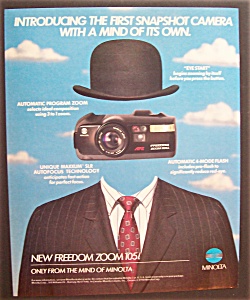 1991 Minolta New Freedom Zoom 105i Camera