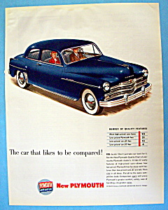 Vintage Ad: 1949 Plymouth