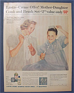 1957  Lustre-Creme Shampoo with June Allyson (Image1)