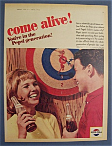 Vintage Ad: 1965 Pepsi - Cola