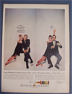 1961 Heublein Cocktails With Tony Randall