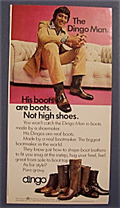 1971 Dingo Boots with Joe Namath (Image1)