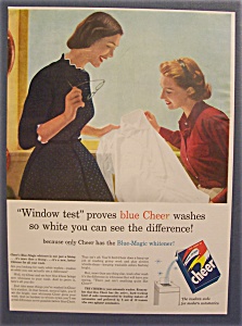 1955 Cheer Blue - Magic Whitener Detergent