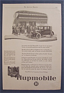Vintage Ad: 1923 Hupmobile