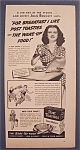 Vintage Ad: 1939 Post Toasties with Joan Bennett