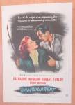 1946 Undercurrent with Katharine Hepburn/Robert Taylor