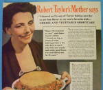Click to view larger image of 1937 Royal Baking Powder w/Robert Taylor's Mother (Image2)