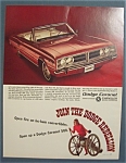 Vintage Ad: 1966  Dodge  Coronet