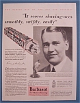 Click here to enlarge image and see more about item 10680: 1929  Barbasol  with  Vincent  Richards