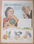 Click to view larger image of 1938 Ritz Crackers with Girl & Man Eating Crackers (Image3)