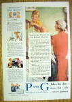 1932 P & G White Naptha Soap with Woman Watching Boy