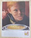 1963 Lipton Chicken Rice Soup Mix with Boy Smirking
