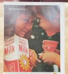 Click to view larger image of 1965 Borden's Homogenized Milk with Woman & Girl (Image3)