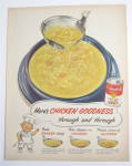 Click to view larger image of 1954 Campbell's Chicken With Rice Soup w/ Bowl Of Soup (Image3)