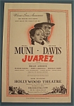 Vintage Ad: 1939 Movie Ad for Juarez