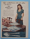 1946 1881 Rogers Bros. Silverplate with Jeanne Crain