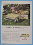 1958 Chevrolet Automobile with Chevy Impala Convertible