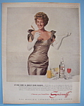 Vintage Ad: 1962 Smirnoff Vodka With Gypsy Rose Lee