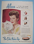 Vintage Ad: 1944 Max Factor with Laraine Day